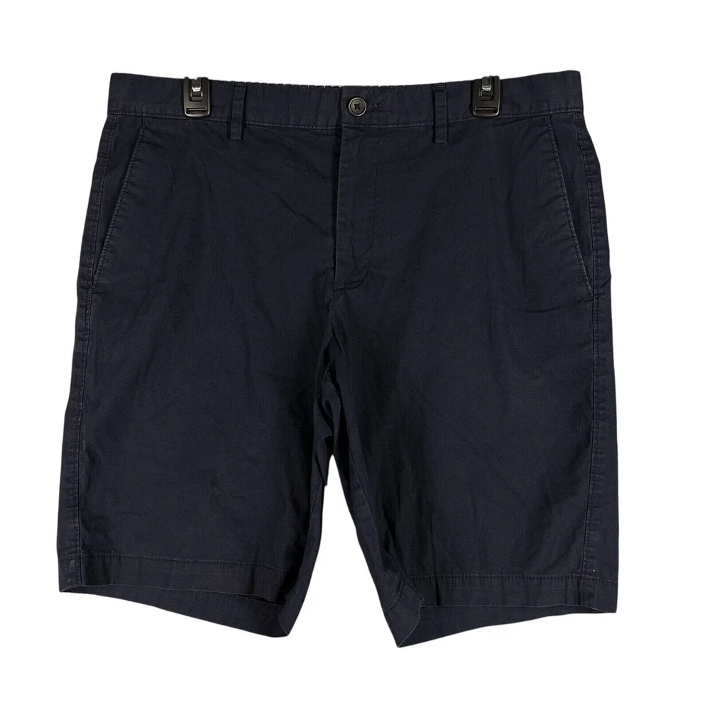 Banana Republic Shorts Mens 34 Aiden Chino‎ Straight Fit Preppy Classic Coastal